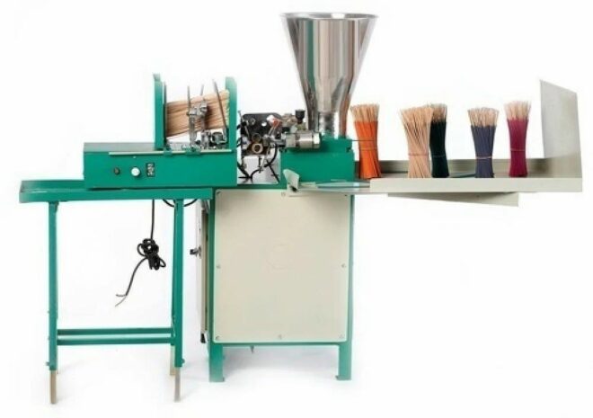 8 Inch Mild Steel Automatic Incense Sticks Making Machine, 790 Mm - Image 3