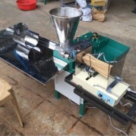 Agarbatti Making Machine, Production Capacity: 15-20 kg/hr, 150-200 strokes/min
