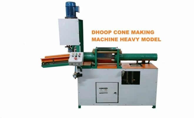 Cow Dung Dhoop Cone Making Machine - Image 3