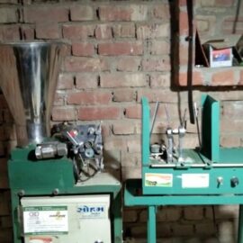 Iron 5g Automatic Agarbatti Making Machine, 100-150 strokes/min, Production Capacity: 10-15 kg/hr