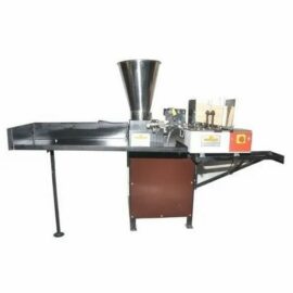 Iron Fully Automatic Agarbatti Making Machine, Production Capacity: 10-15 kg/hr, 200-250 strokes/min