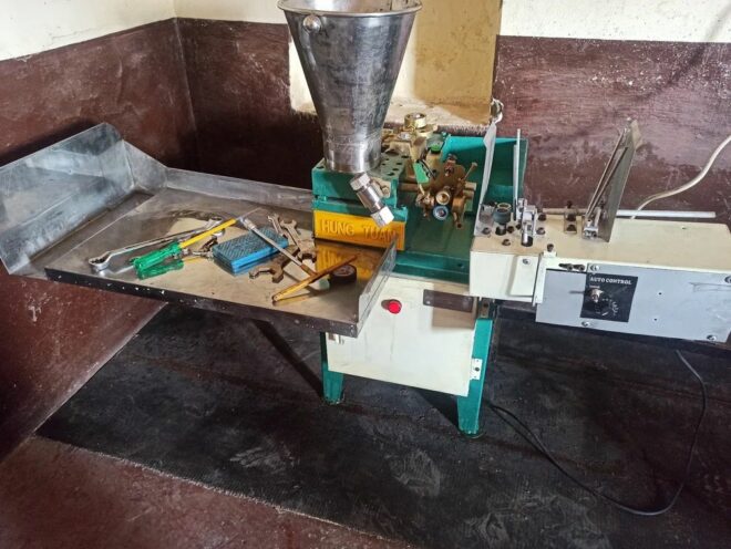 Mild Steel Agarbatti Making Machine, Production Capacity: 100 kg, 100-150 strokes/min - Image 4