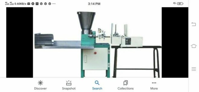 Mild Steel Agarbatti Making Machine, Production Capacity: 30 piece/min - Image 3