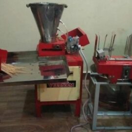 Mild Steel Agarbatti Making Machine, Production Capacity: 5-10 kg/hr, 150-200 strokes/min