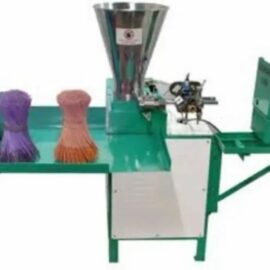 Mild Steel Agarbatti Making Machine, Rocket nozzle die, 200-250 strokes/min