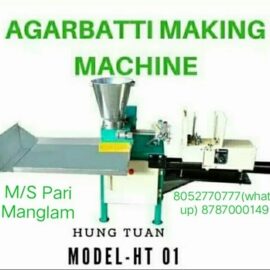 Mild Steel Agarbatti Making Machines, Production Capacity: 5-10 kg/hr, 150-200 strokes/min
