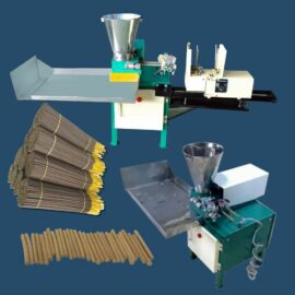 Mild Steel Agarbatti Sticks Making Machine , 1 HP , Capacity : 5 – 8 kg /hr, 200 strokes/min