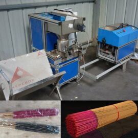 Mild Steel Automatic Agarbatti Making Machine, Production Capacity: 20 kg/hr