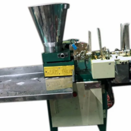Mild Steel Automatic Incense Stick Making Machine, Production Capacity: 5-10 kg/hr, 200-250 strokes/min