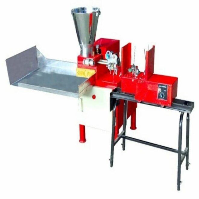 Mild Steel Automatic Incense Sticks Making Machine, Production Capacity: 5-10 kg/hr, 100-150 strokes/min - Image 5