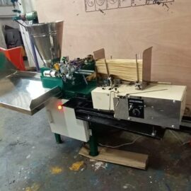 Mild Steel Fully Automatic Agarbatti Making Machine, Production Capacity: 10kg/hr, 150 strokes/min