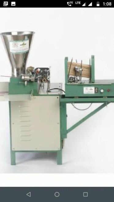 Mild Steel High Speed Incense Stick Making Machine