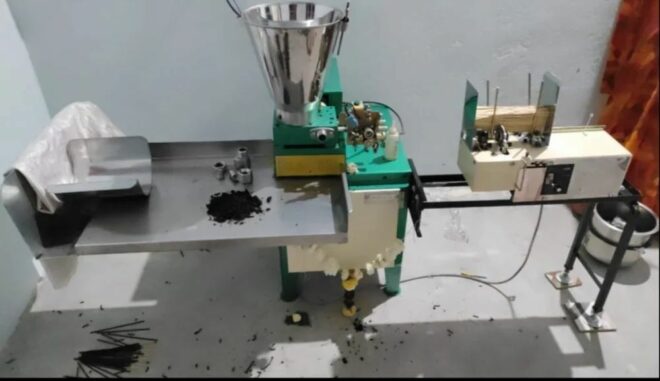 Mild Steel Incense Stick Making Machine, Production Capacity: 10-15 kg/hr, 100-150 strokes/min - Image 10
