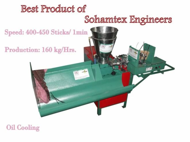 Mild Steel Incense Stick Making Machine Soham 160