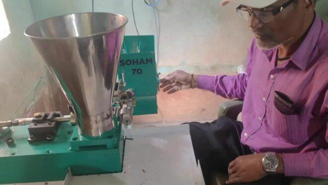Mild Steel Manual Agarbatti Making Machine, Production Capacity: 5-10 kg/hr, 100-150 strokes/min - Image 8
