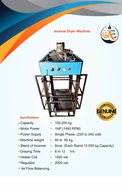 Stainless Steel Agarbatti Making Machine, Production Capacity: 10 kg/hr, 200 strokes/min - Image 5