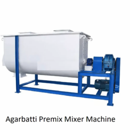 Stainless Steel Agarbatti Premix Mixer Machine, Production Capacity: 15 kg/hr, 250 Storkes/min