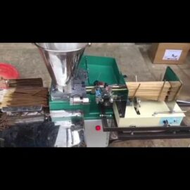 Stainless Steel Automatic Agarbatti Making Machine, Production Capacity: 15 kg/hr