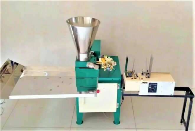 Stainless Steel Dhoop Batti Making Machine, Production Capacity: 15 kg/hr, 150 strokes/min - Image 5