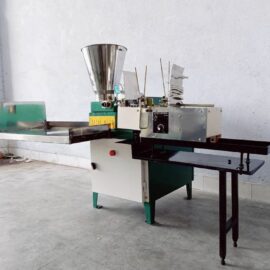 Stainless Steel Fully Automatic Agarbatti Making Machine, Production Capacity: 15-20 kg/hr, 200-250 strokes/min