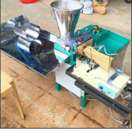 Stainless Steel ROYAL Agarbatti Making Machine, Production Capacity: 150 KG STICKS / 8 HOURS., 200-250 strokes/min