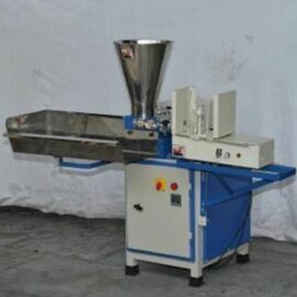 Stainless Steel Semi Automatic Agarbatti Making Machine, Production Capacity: 15 kg/hr, 200 strokes/min
